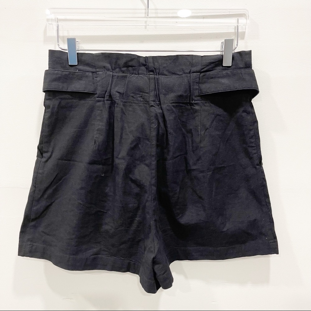 Aaron & Amber Black High Waist Button Waist Cotto… - image 2